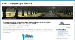 Desktop Screenshot of alzheimercartagena.org